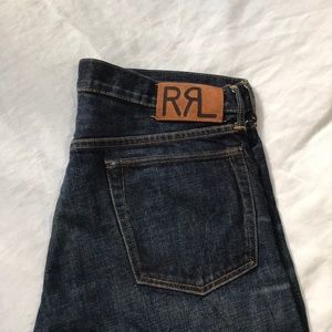 RRL Ralph Lauren Slim Fit Selvedge Denim 34 x 30